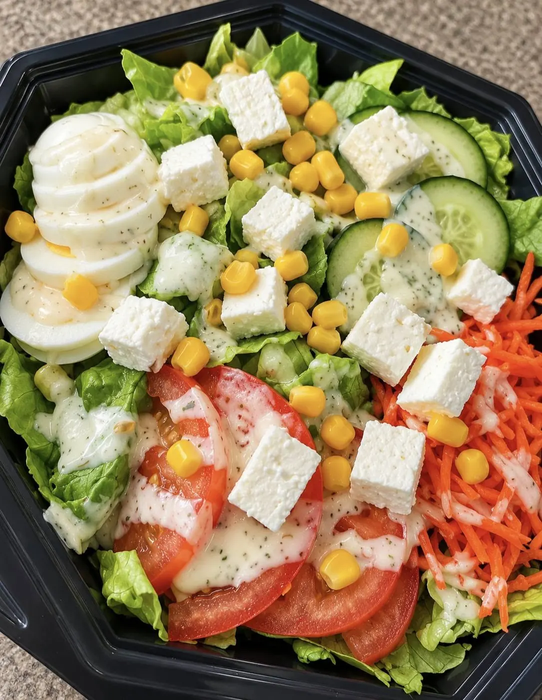 Salade grecque à la féta